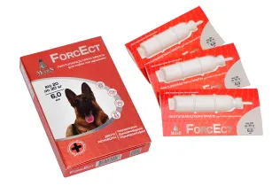 ФорсЕкт (ForcEct) протипаразитарні краплі для собак та цуценят 20-30 кг, 6,0 мл, MODES (від бліх, від кліщів)