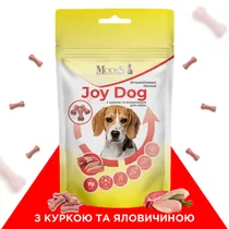 Joy Dog Вітамінізовані ласощі з куркою та яловичиною для собак, MODES