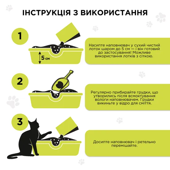 Бентонітовий наповнювач для котячих туалетів PetSanit середній з ароматом лаванди, 5 кг, MODES